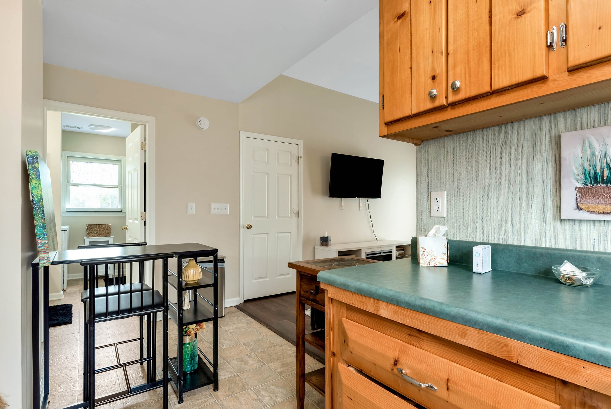 The Apartment main living area