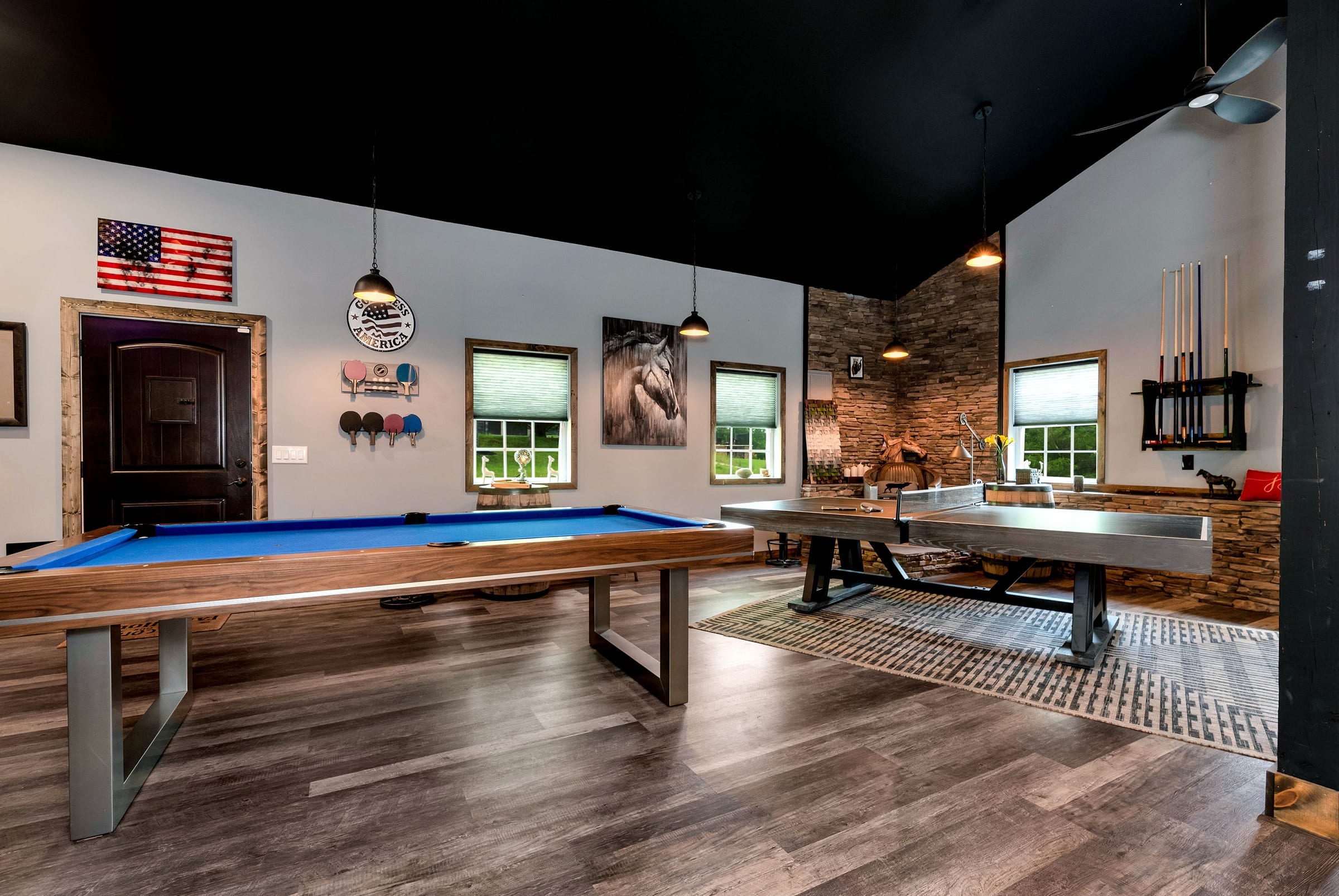 The Lodge outdoor gathering space