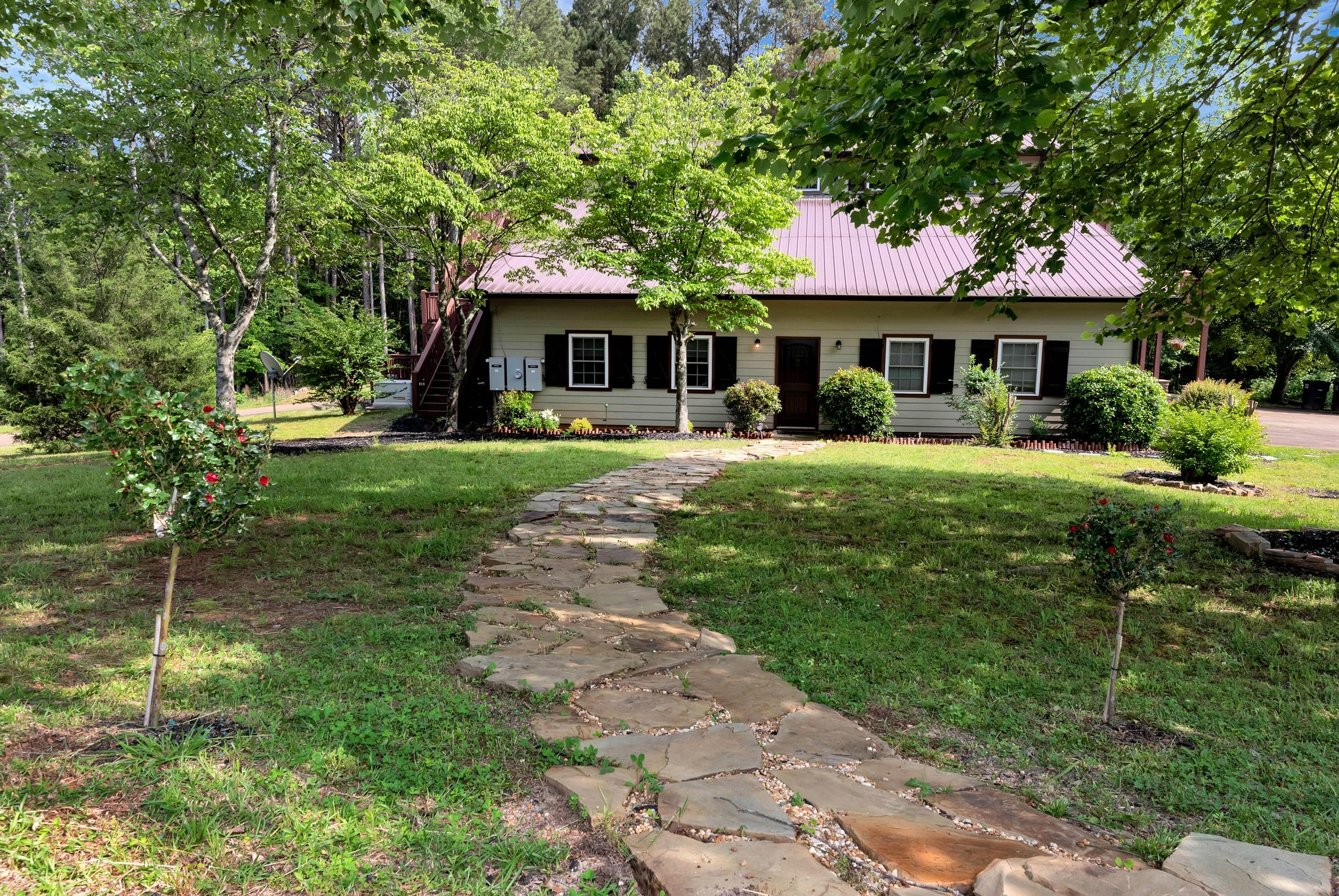 Lodge interior living room