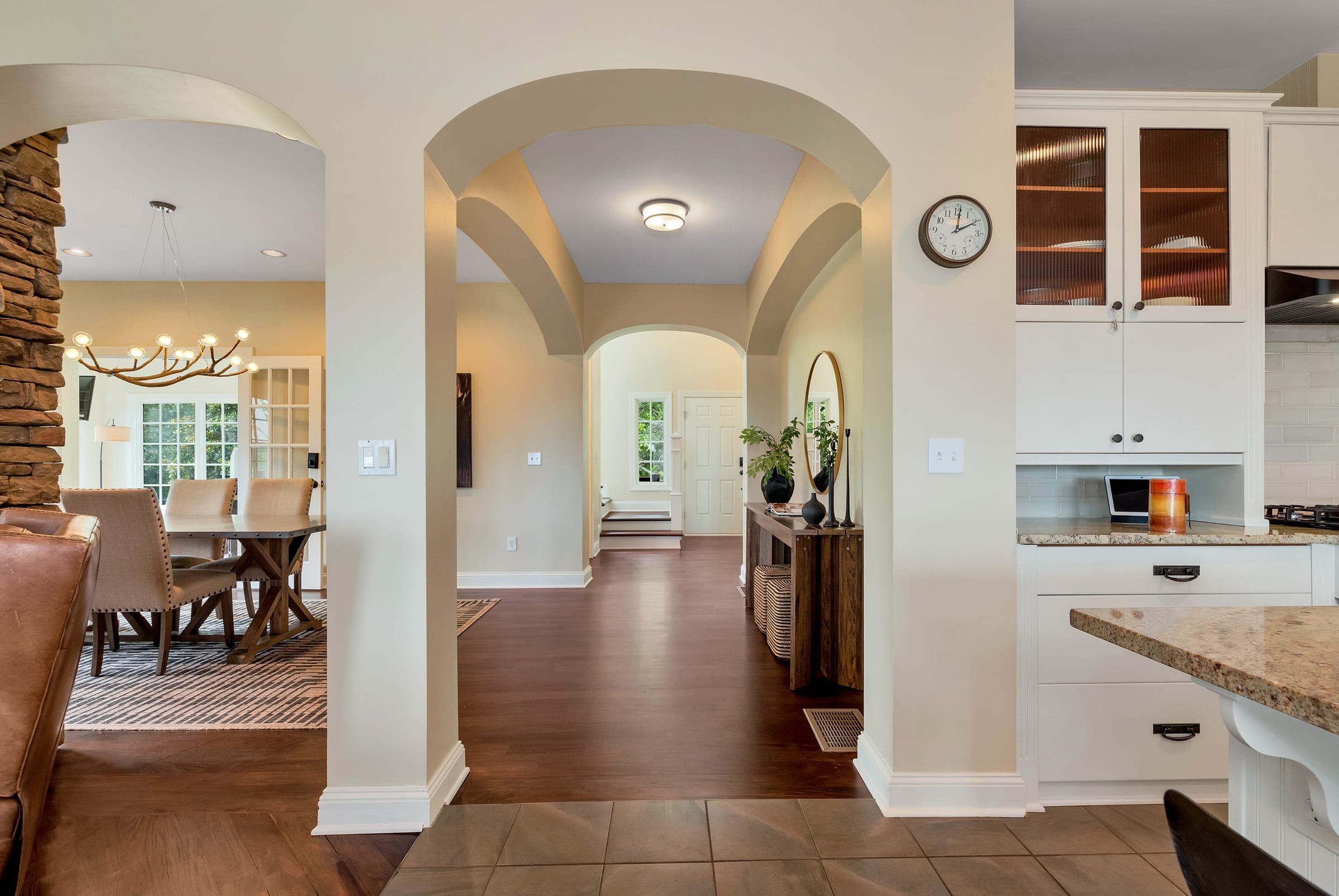 The Cottage and surrounding landscape